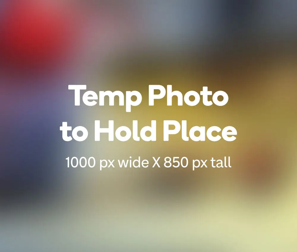 Photo for temp use that is 1000 pix wide